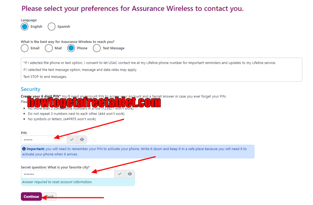 free government tablet assurance wireless