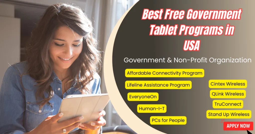 Best Free Government Tablet Programs in USA